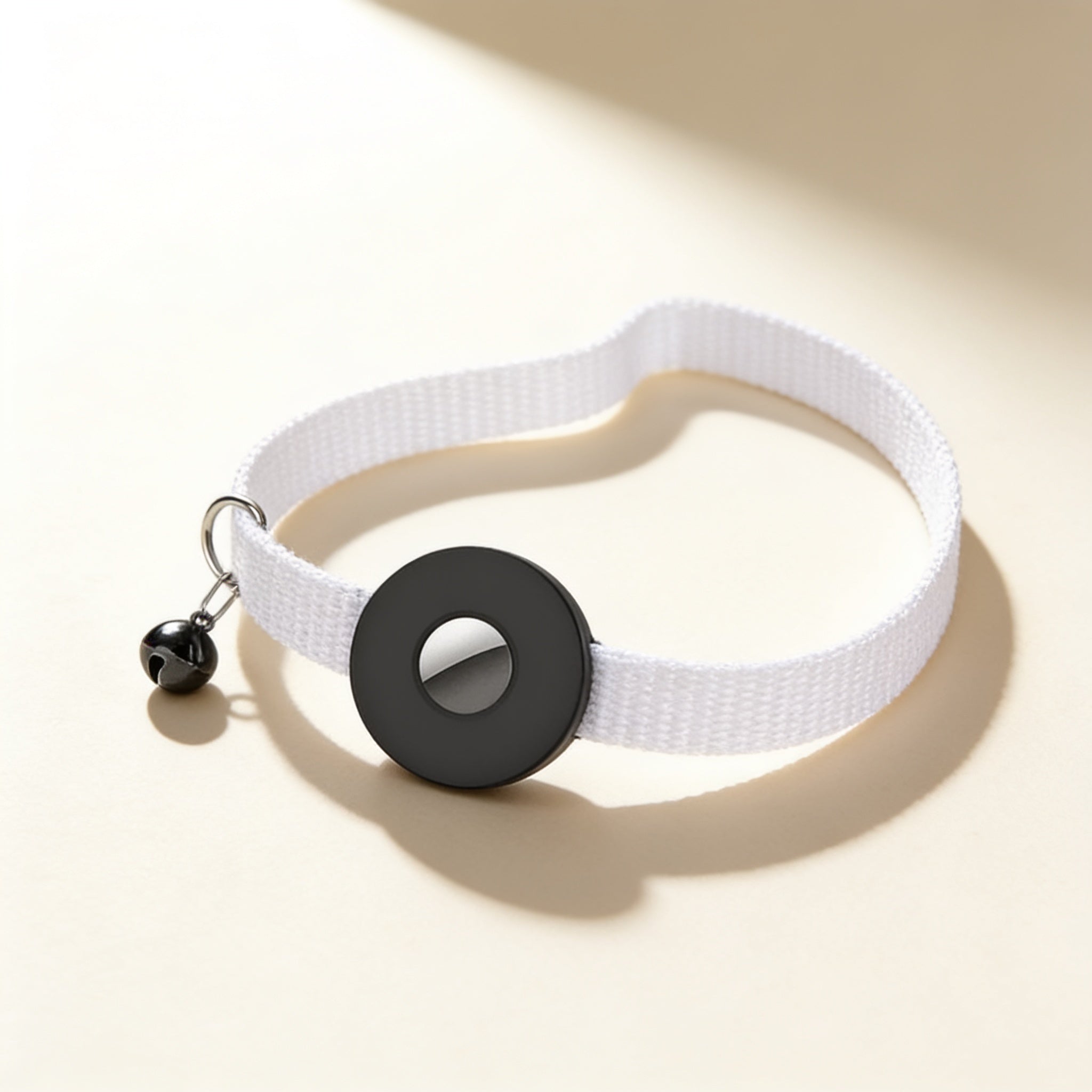Noviqo AirTag Collar White