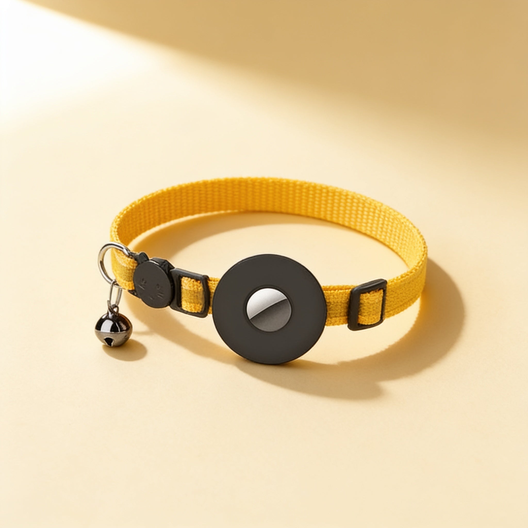 Noviqo AirTag Collar Yellow