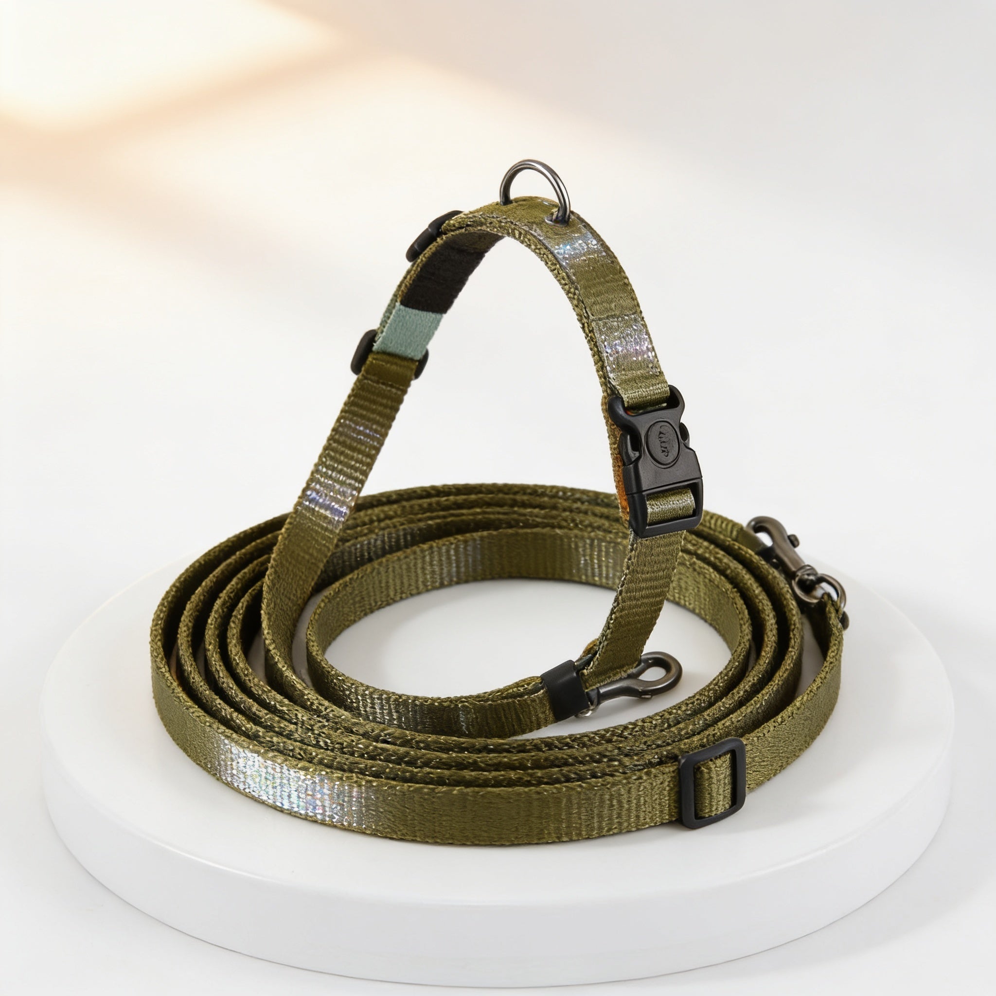 Noviqo Walking Leash Army Green