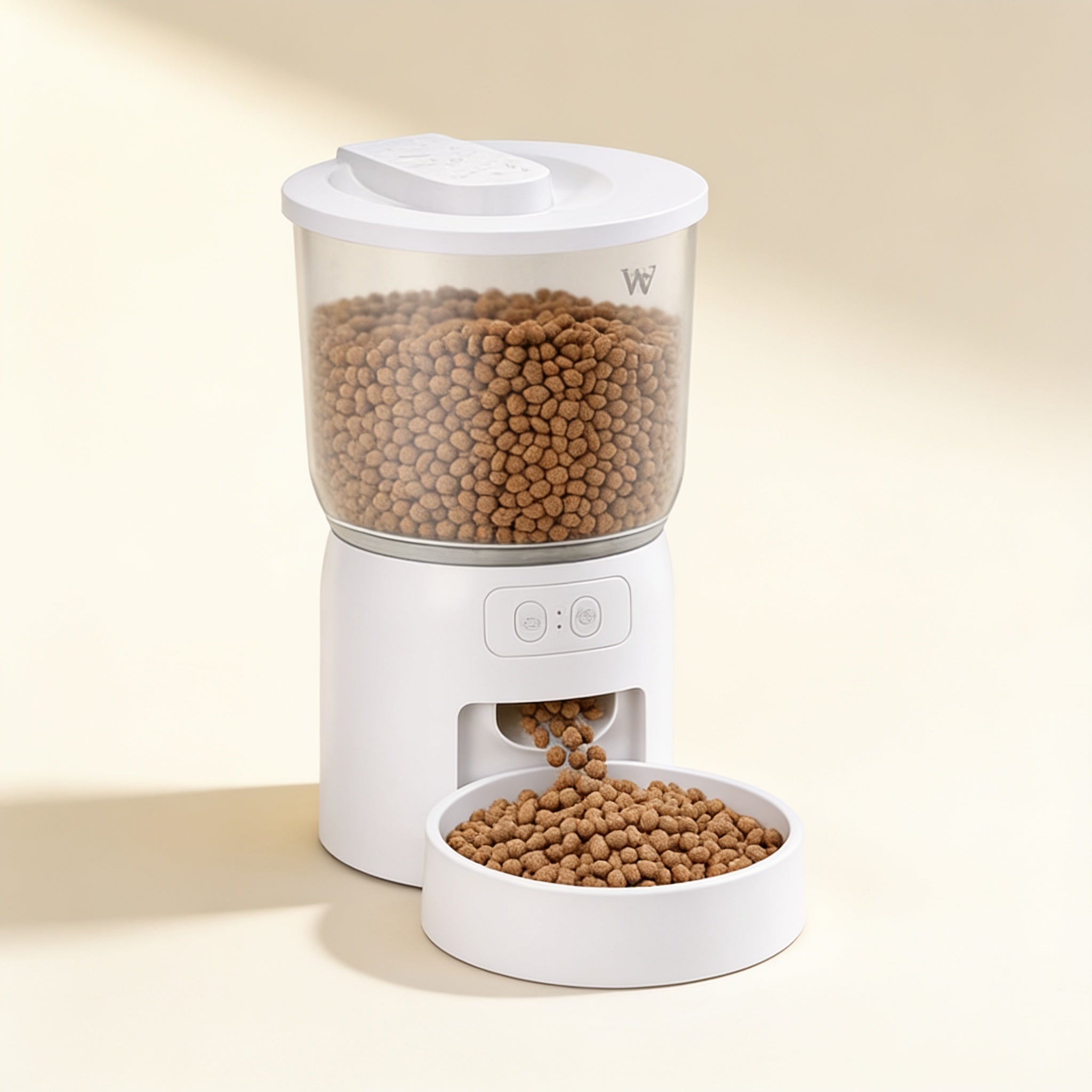 Noviqo Smart Pet Feeder White
