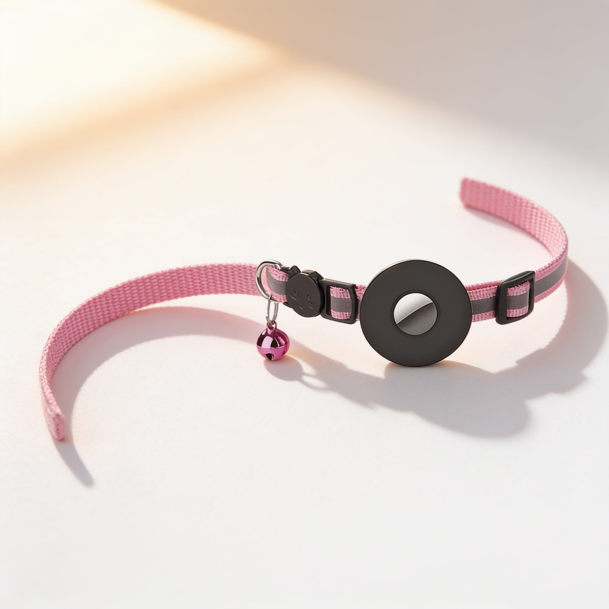 Noviqo AirTag Collar Pink