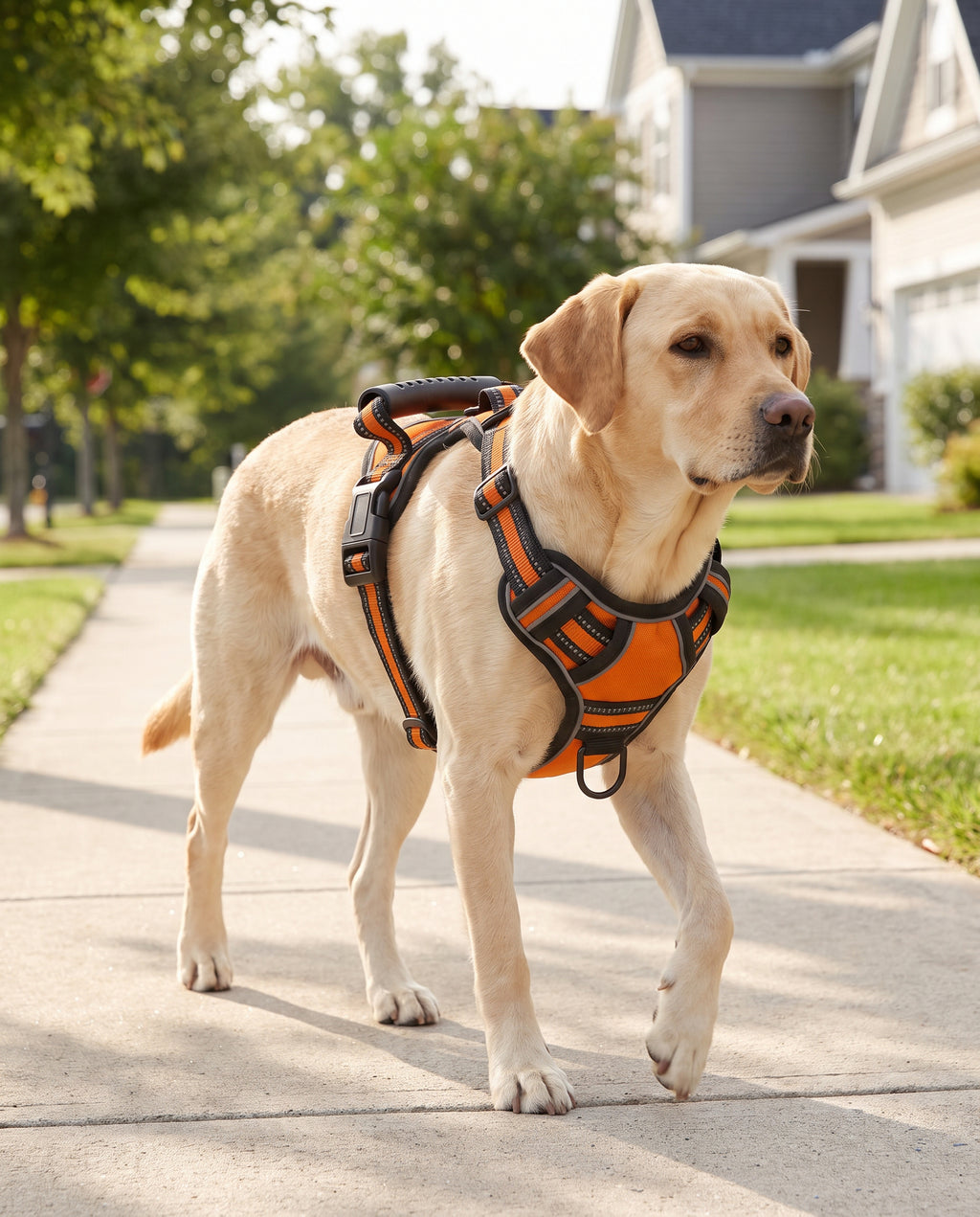 No-Pull Dog Harness – Breathable & Reflective